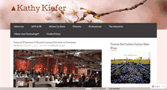Desktop Screenshot of kathykieferblog.com